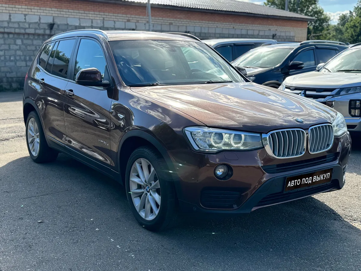 картинка BMW X3 xDrive35i AT (306 л.с.) от carsrent-spb.ru