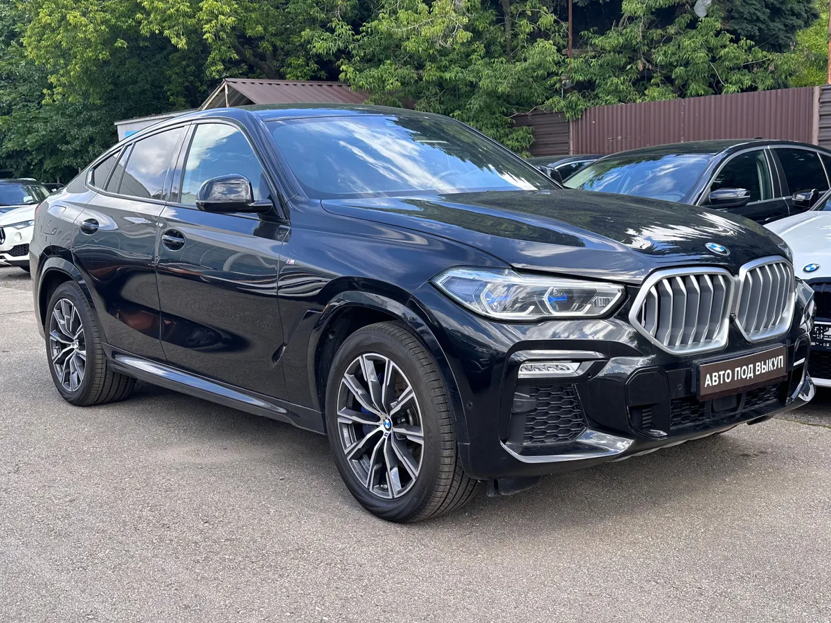 картинка BMW X6 xDrive40i Steptronic (340 л.с.) Базовая от carsrent-spb.ru