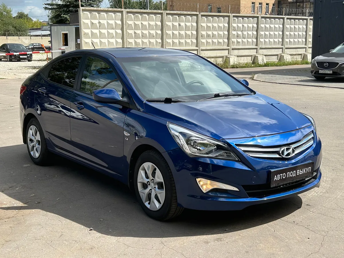 картинка Hyundai Solaris 1.6 AT (123 л.с.) от carsrent-spb.ru